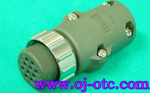 OTC原装10芯插座100-1381